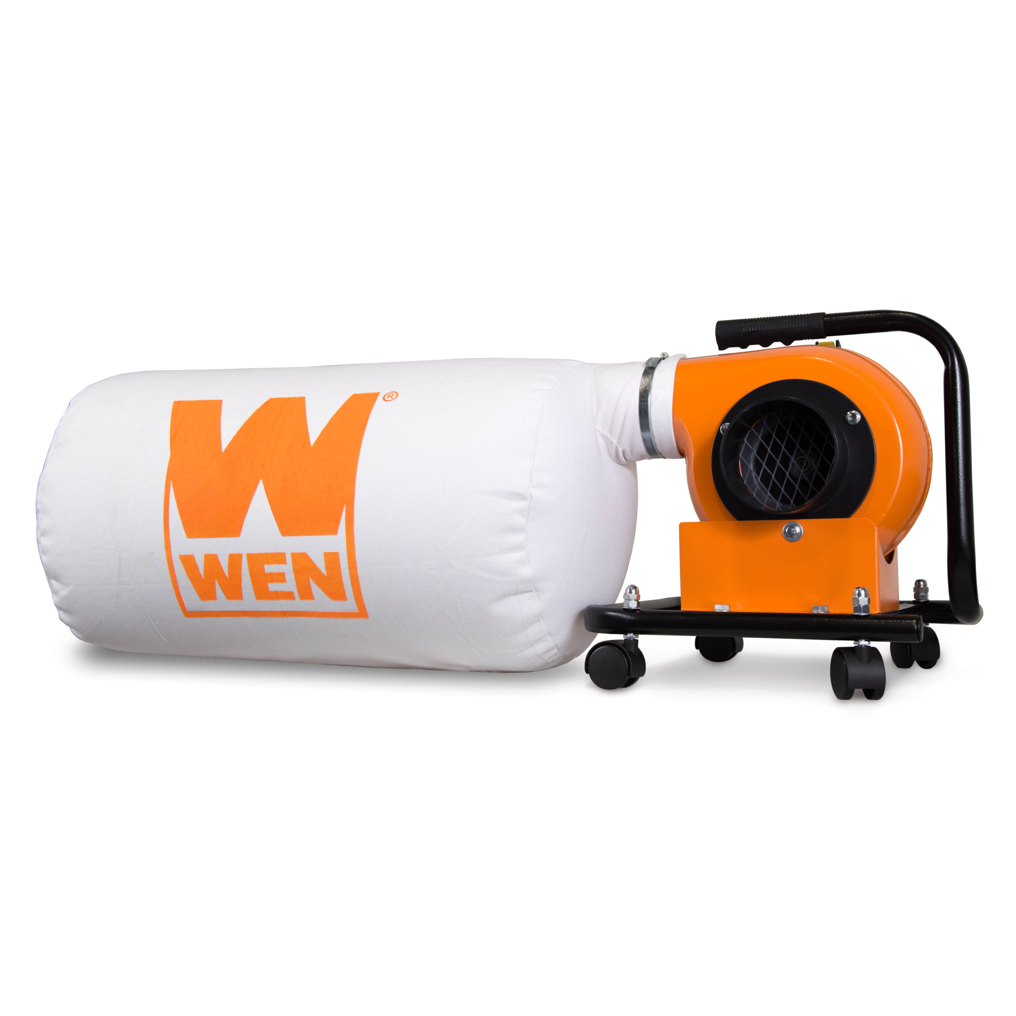 WEN Rolling Dust Collector, 5.7 Amp, 660 CFM, 12-Gal. Capacity, Model# DC3401